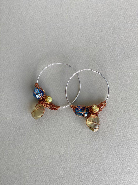 Boucles d'oreilles Créoles Yonn